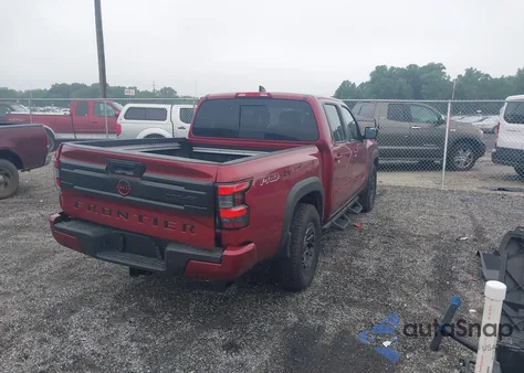 2025 Nissan Frontier Pro-4X 4X4 z USA, uszkodzony, nr VIN 1N6ED1EK1SN621678